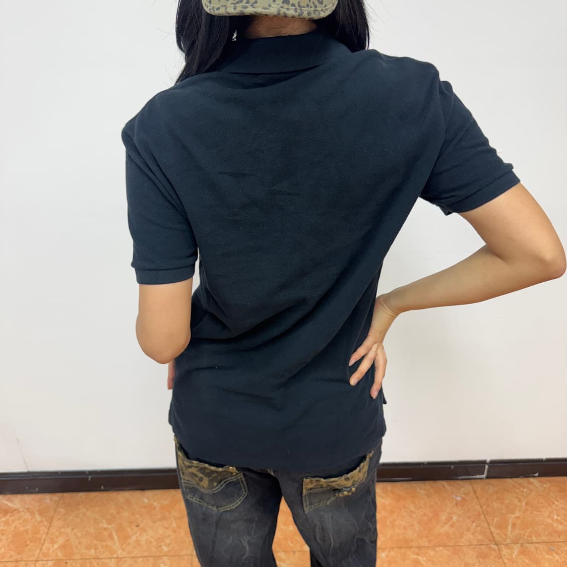 폴로 랄프로렌 블랙 PK 반팔티 (S) 상품이미지2