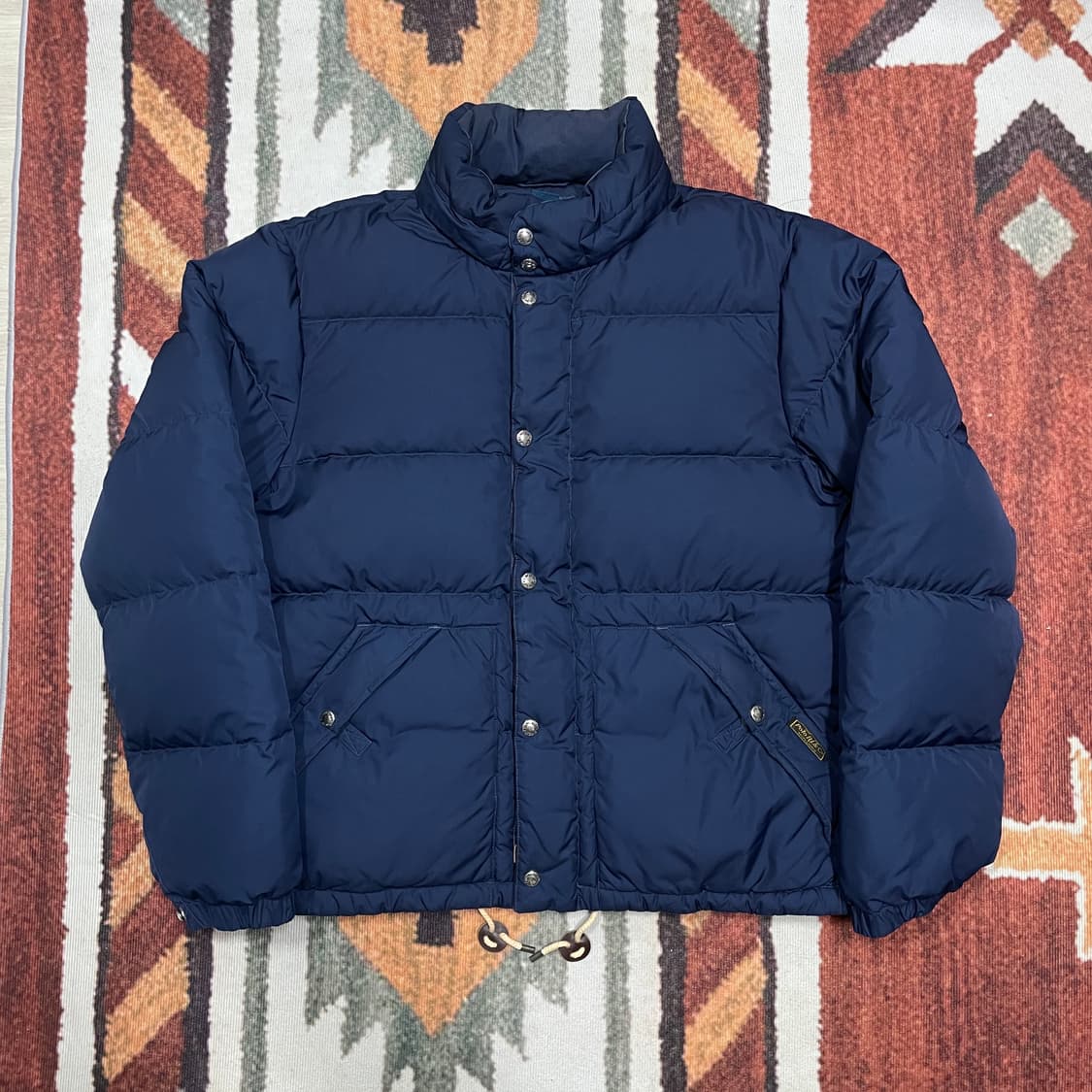 폴로 랄프로렌 푸퍼 숏패딩 네이비 다운 패딩 상품이미지1