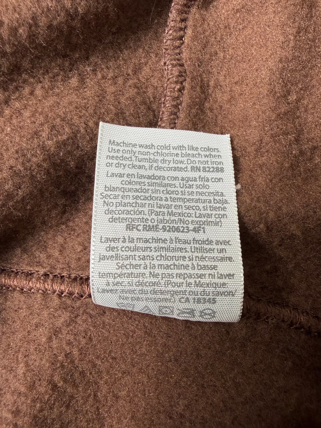 00s Jezees Zip Up Hoodie (brown) 상품이미지4