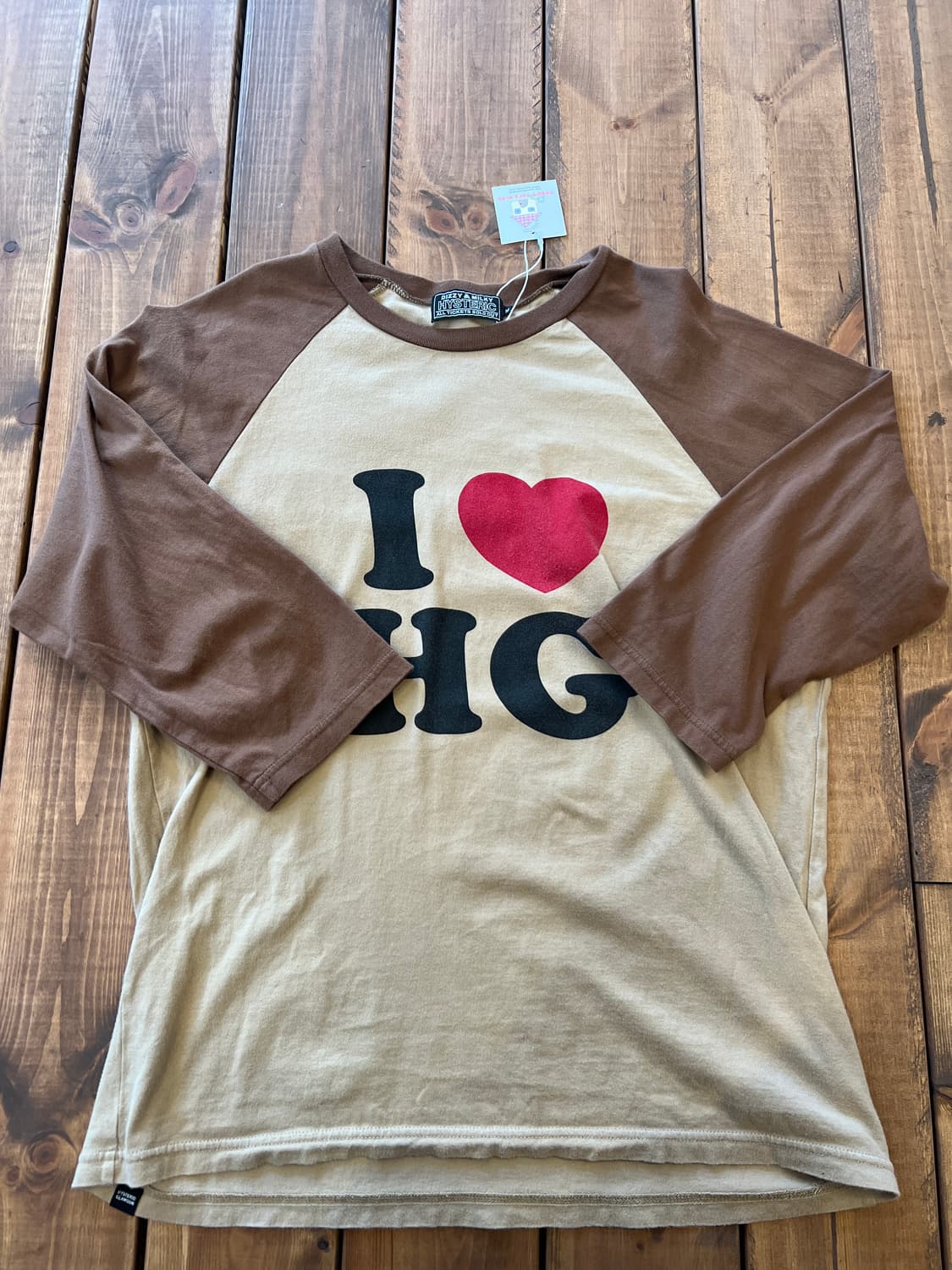 히스테릭글래머 i ♥️ HG 7부 슬리브 상품이미지6