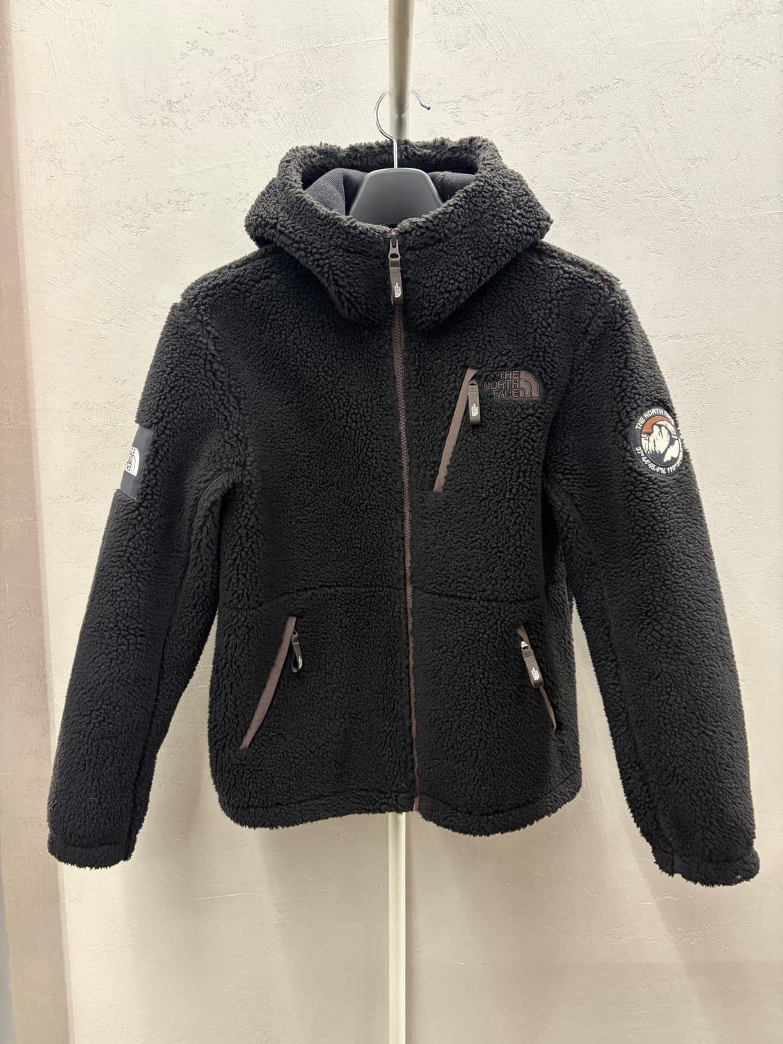 노스페이스 플리스 후드 S 상품이미지2