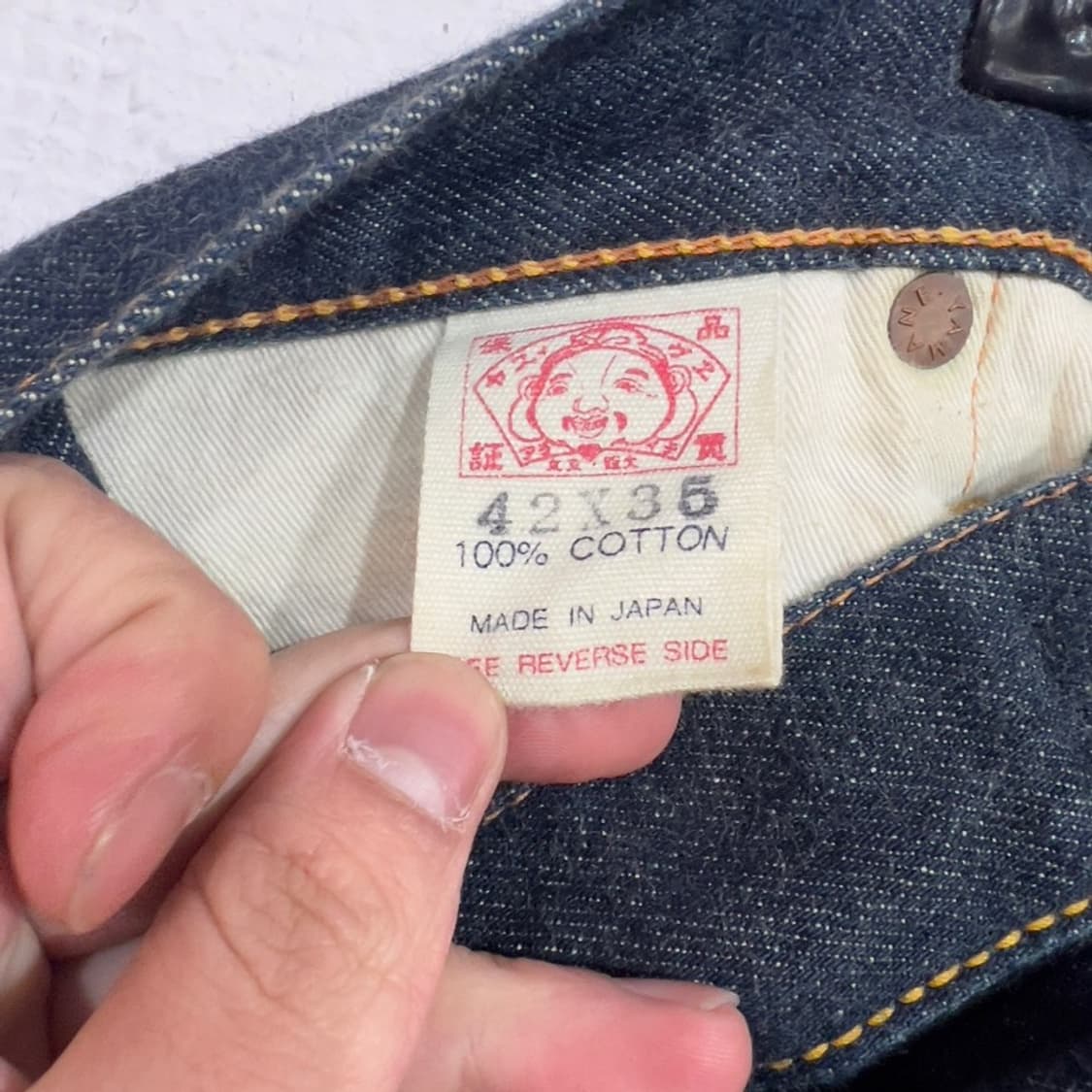 에비수 워크 데님 반바지 상품이미지6