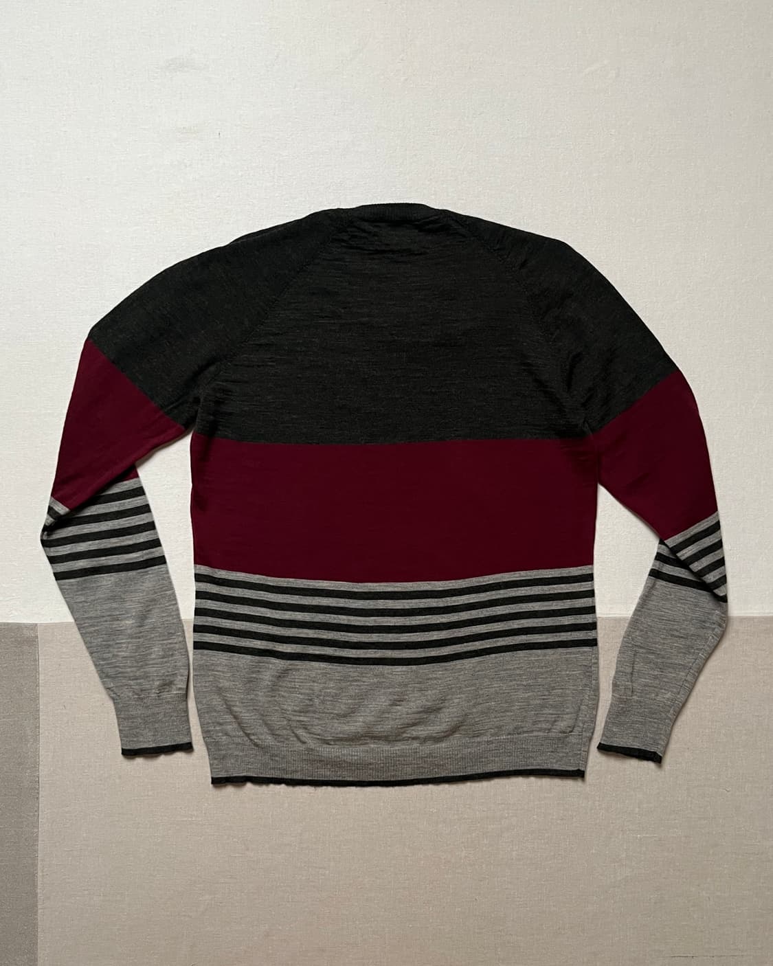 언더커버 미들핑거 스트라이프 니트 Undercover  상품이미지5