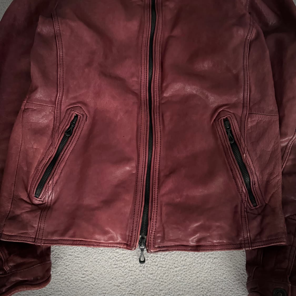Nicole club for men leather jacket 상품이미지3