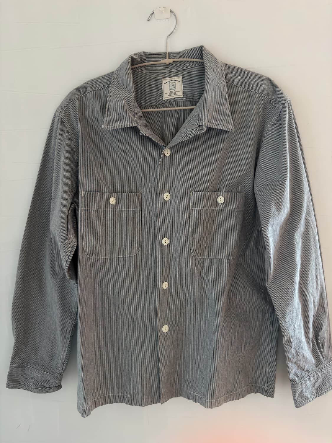 Old american post 히코리 워크 셔츠 S-M 상품이미지1