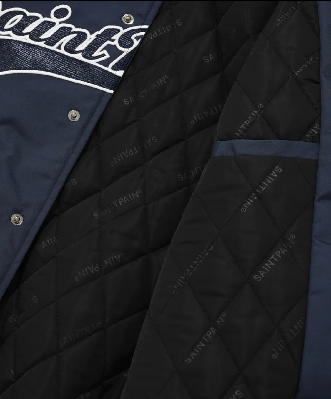 SP 팀 로고 스타디움 자켓 네이비 상품이미지6