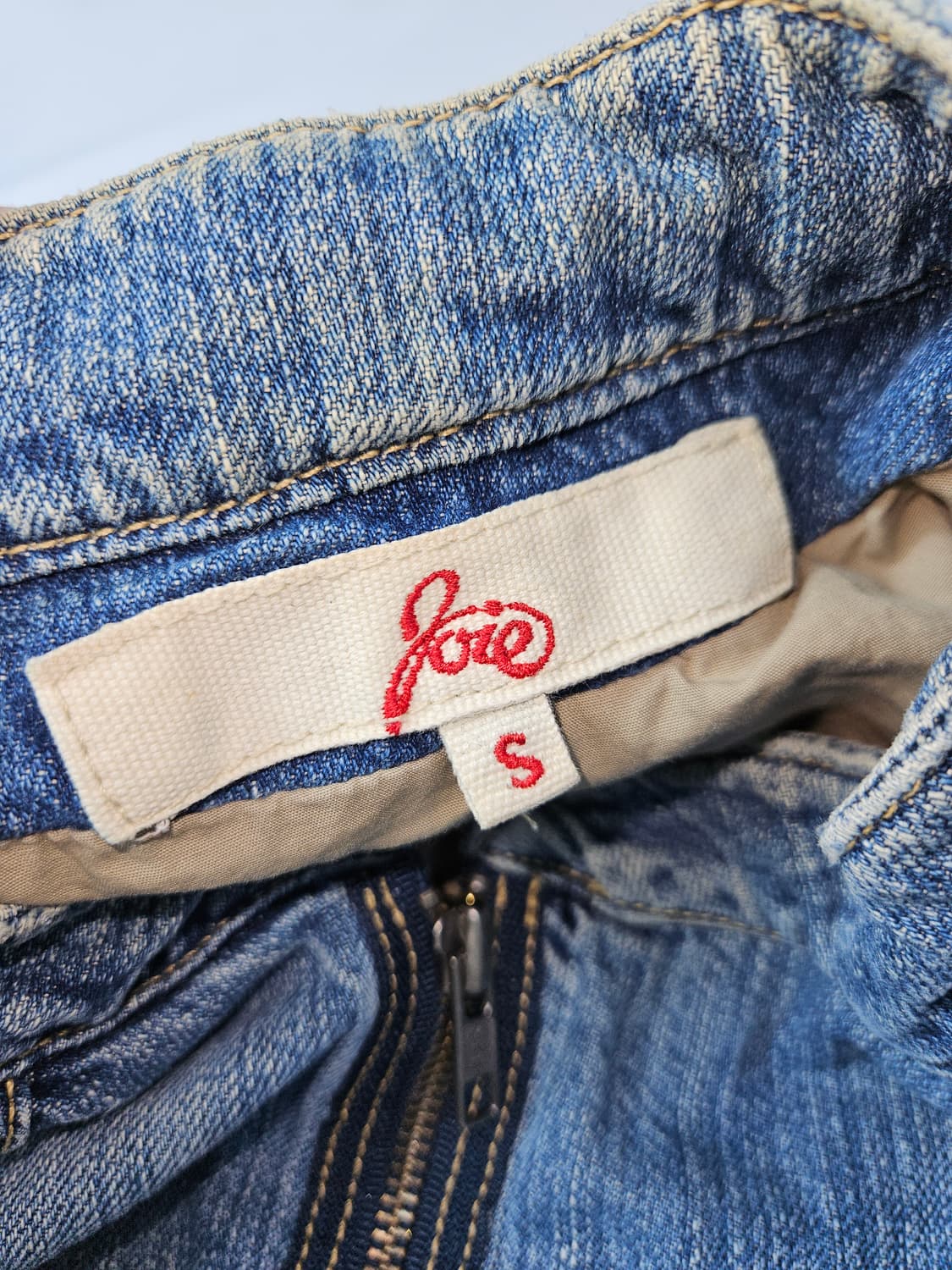 Joie 일본판 재팬디테일 엔지니어드 데님자켓 바이커 상품이미지3