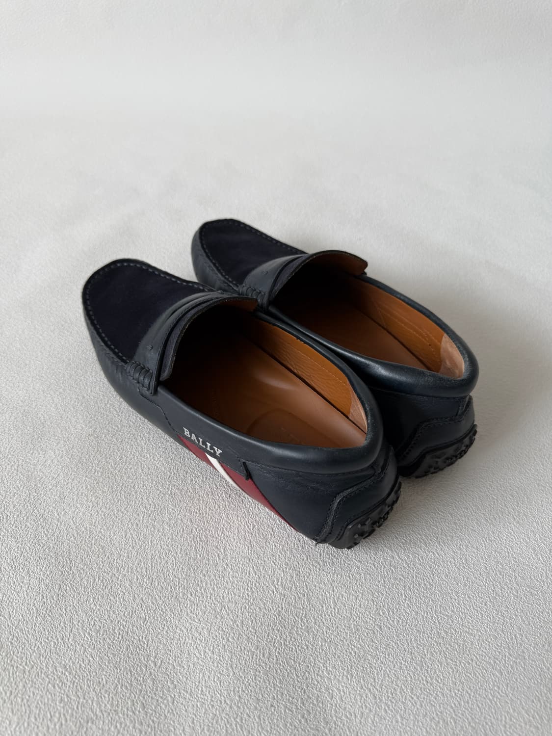 [US7.5]발리(BALLY) 드라이빙 슈즈(NAVY, ITALY) 상품이미지5