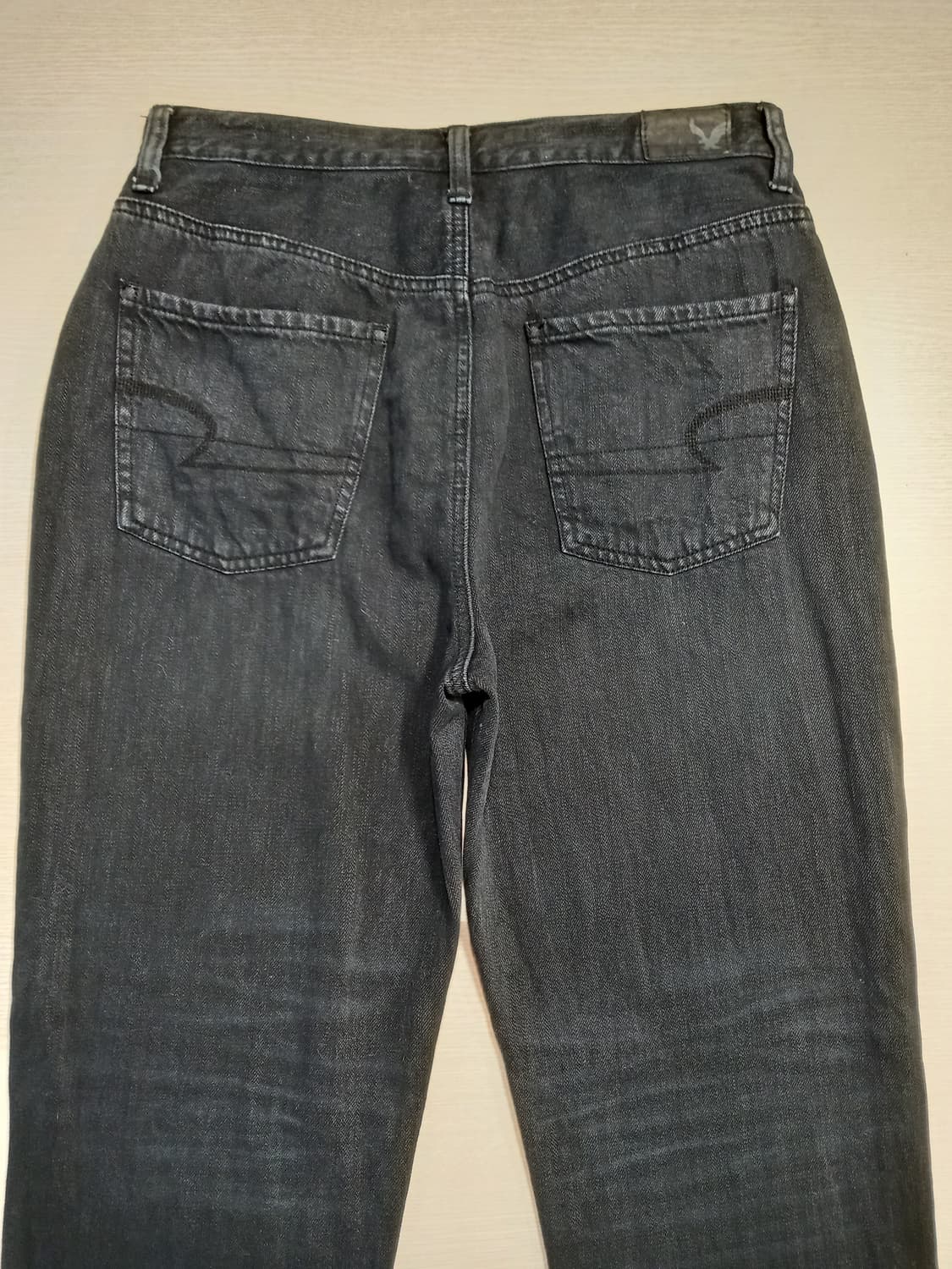 29 새상품 AMERICAN EAGLE 워싱 테이퍼드핏 블랙 29-527 상품이미지4