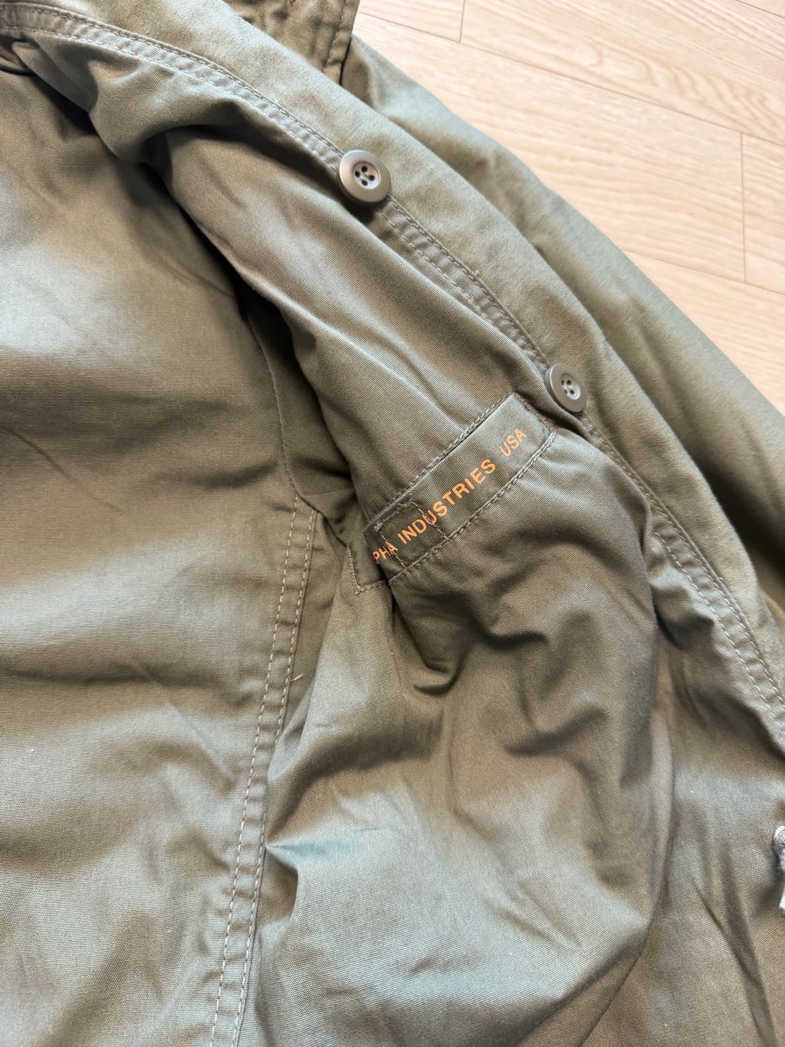 알파인더스트리 m65 필드자켓 상품이미지3