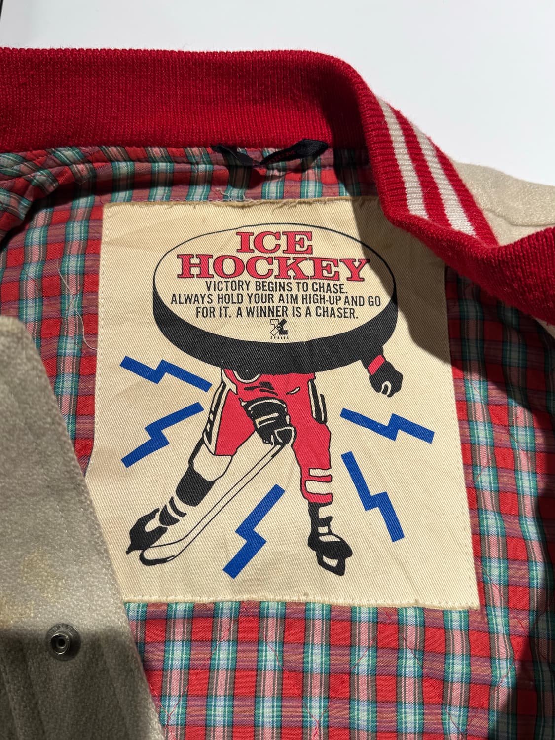 80s 아이스하키 빅토리 울 바시티자켓  상품이미지4