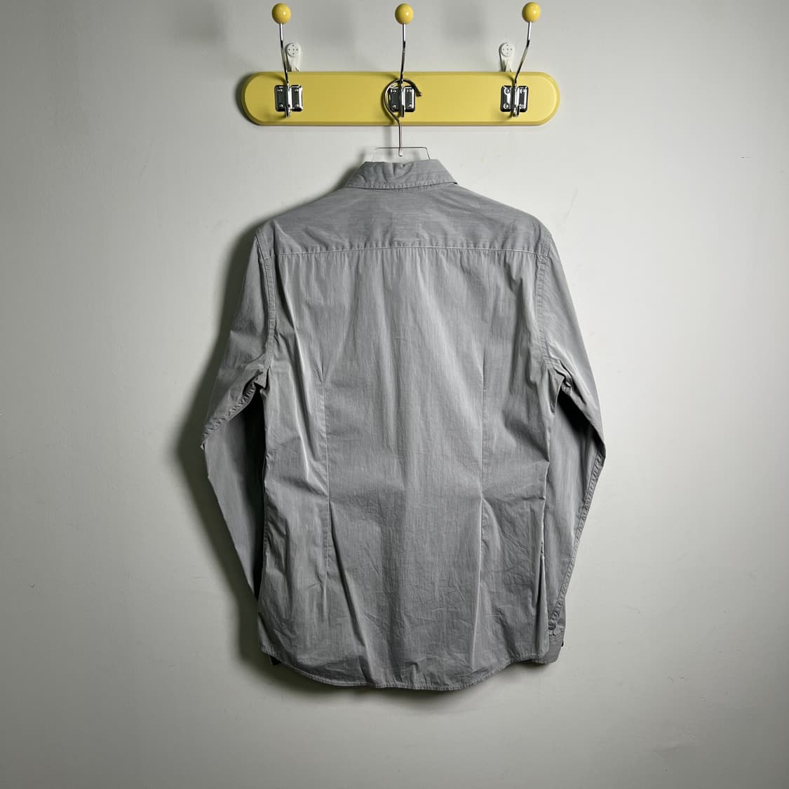 스톤아일랜드 그레이 코튼 나일론 오버 셔츠 S 상품이미지2