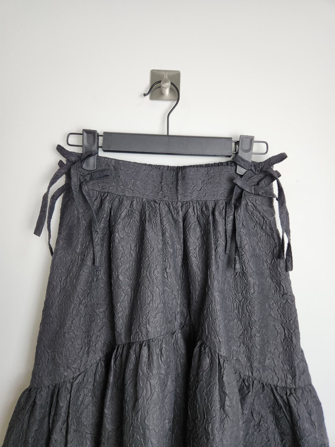 리본 패턴 롱 스커트 상품이미지8