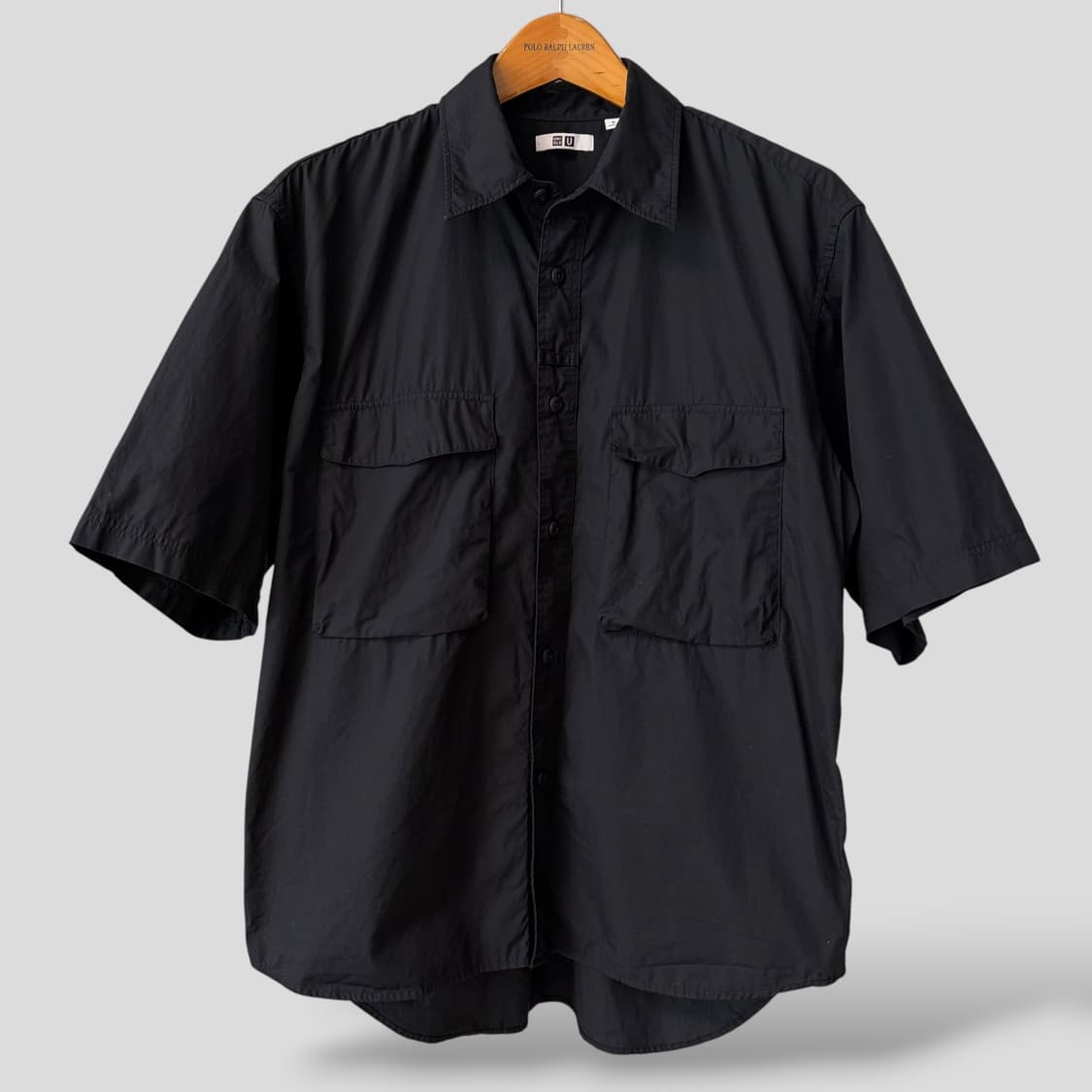 (M)유니클로U 유틸리티 오버사이즈 반팔셔츠 상품이미지1