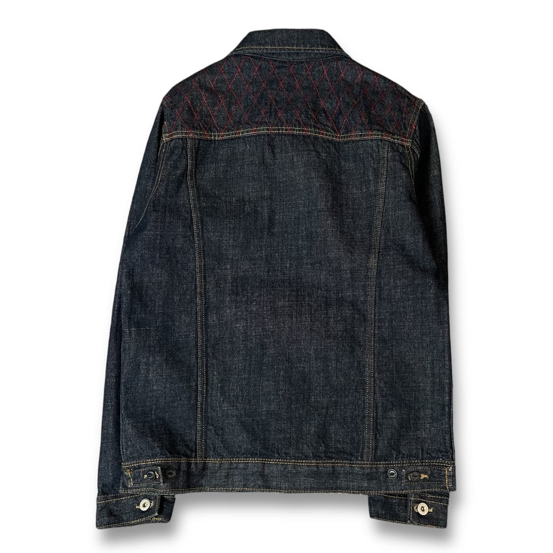 카본 진청 디테일 투포켓 데님 자켓 상품이미지2