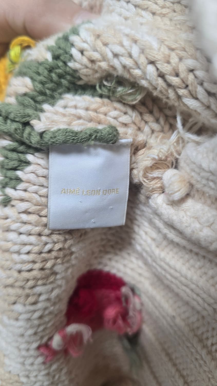 Aime leon dore 플로럴 스웨터 상품이미지5