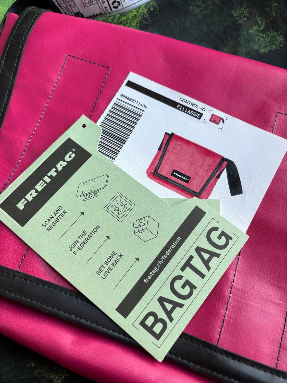 프라이탁 라씨 핑크 (민트택) 상품이미지4