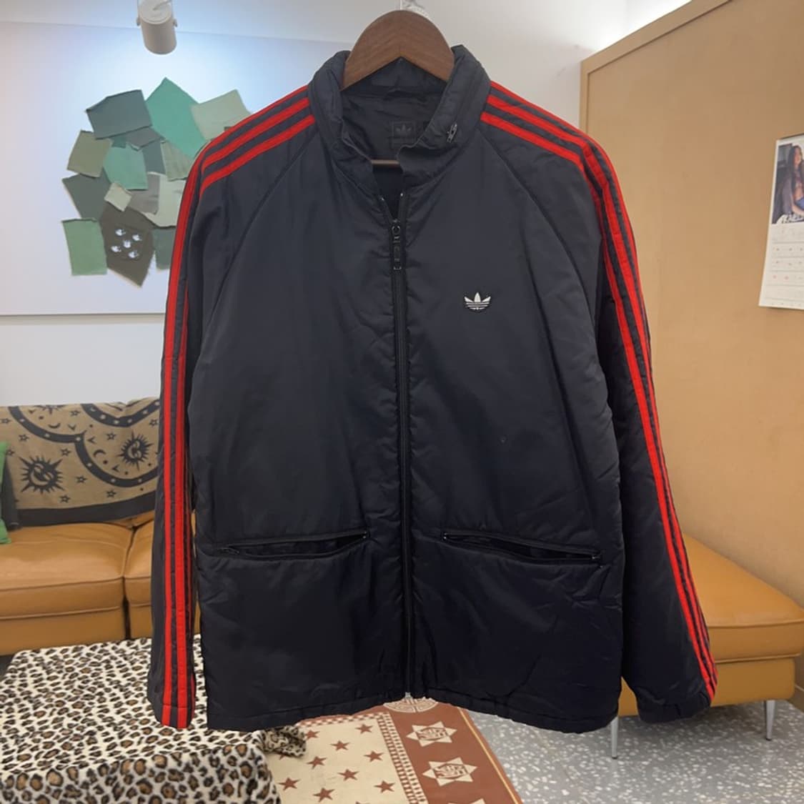 아디다스 올드스쿨 삼선 바람막이 자켓 점퍼 95 C09425 상품이미지3