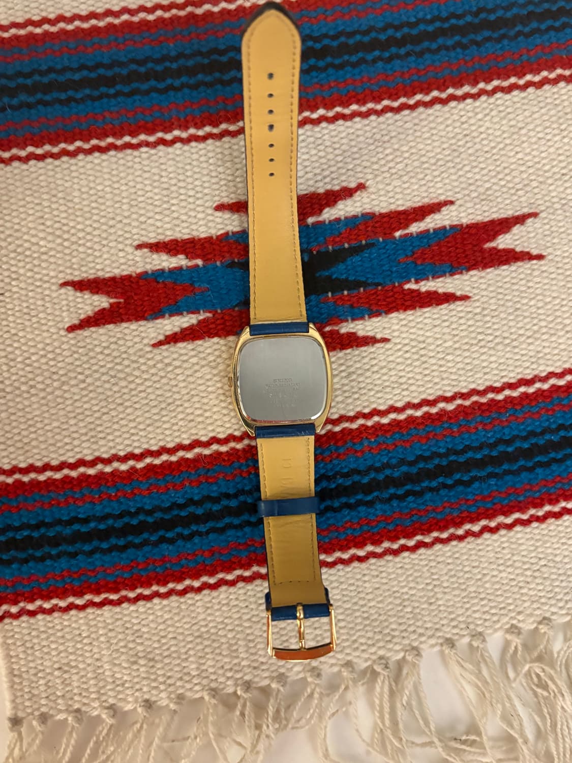 세이코 빈티지 시계 블루스트랩 상품이미지4