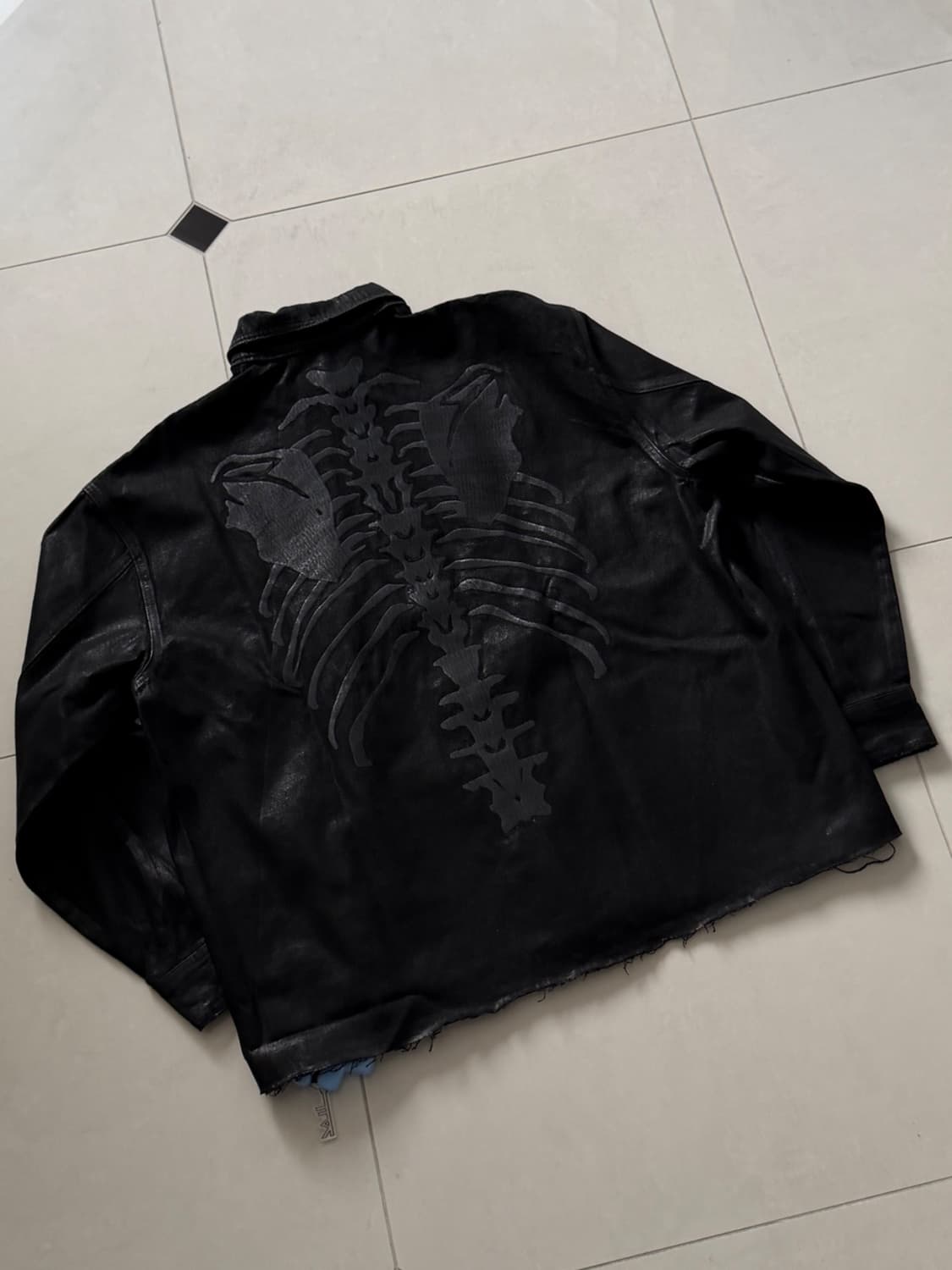FR/Coating bone Shirt 상품이미지5