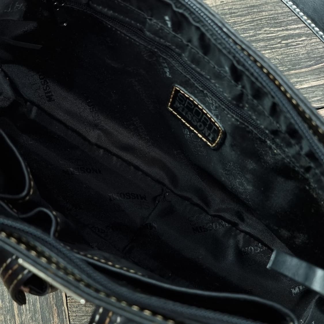 [미쏘니] 에스닉 기하학 패턴 투포켓 빈티지 호보백 숄더백 P01215 상품이미지6