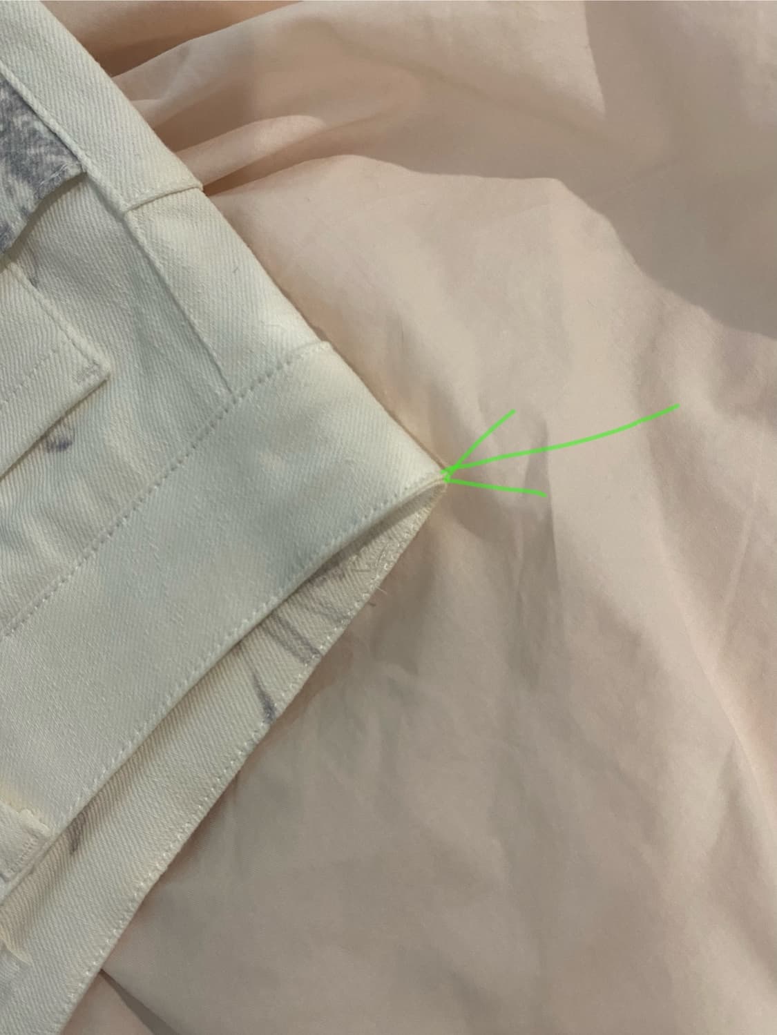 cosmoss wild flower white denim 상품이미지6