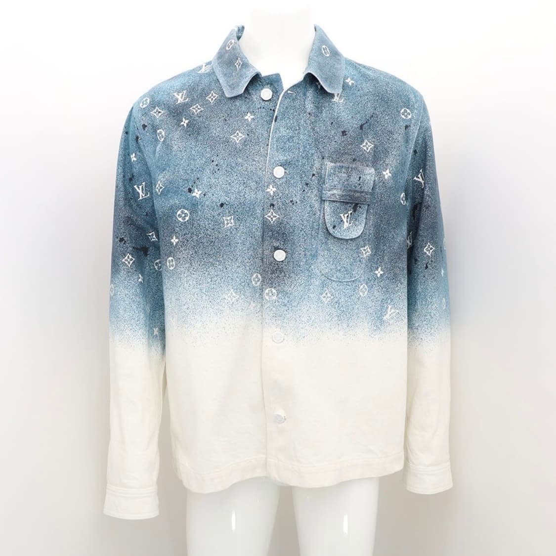 [S급/XL] 루이비통 모노그램 워크웨어 데님 자켓 상품이미지7