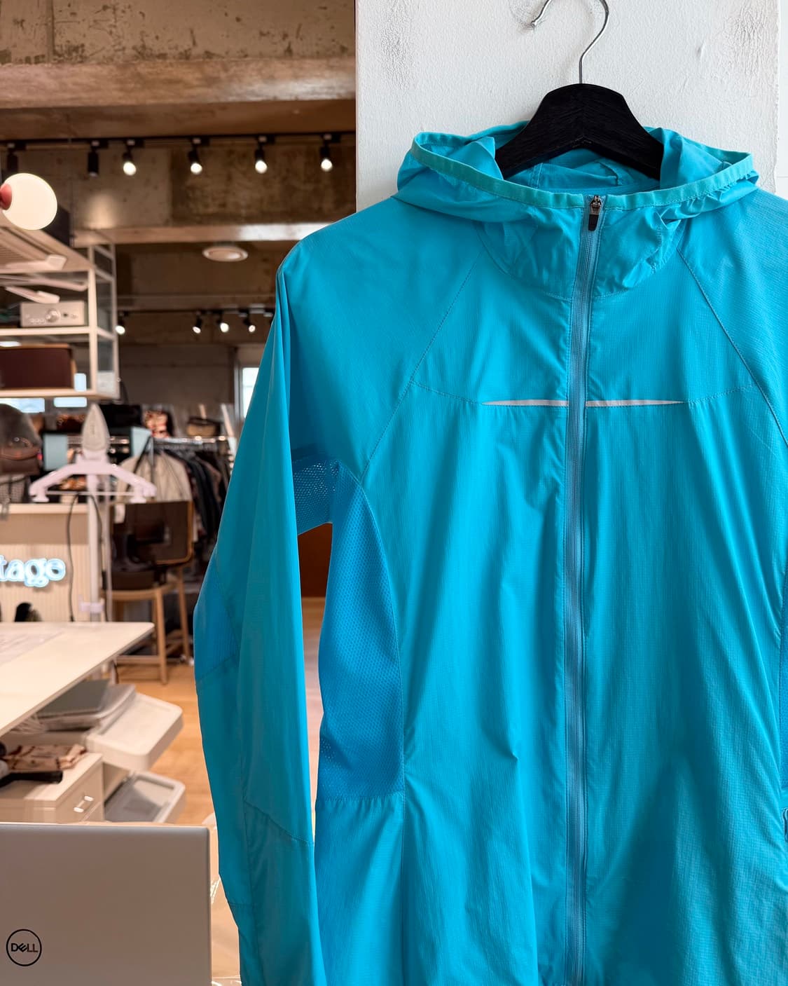 아크테릭스 블루 나일론 후드 자켓  상품이미지4