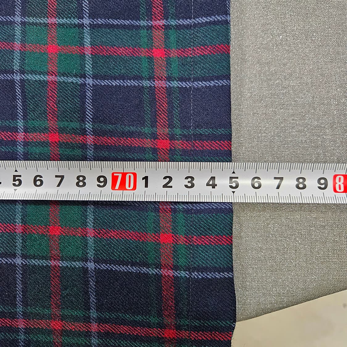 105 닥스 블랙와치 울 체크셔츠 (소매수선) 상품이미지7