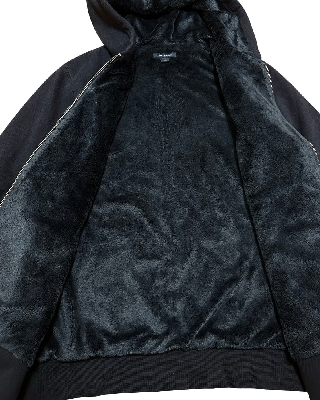 타미힐피거 안감털 네이비 후드집업 상품이미지3