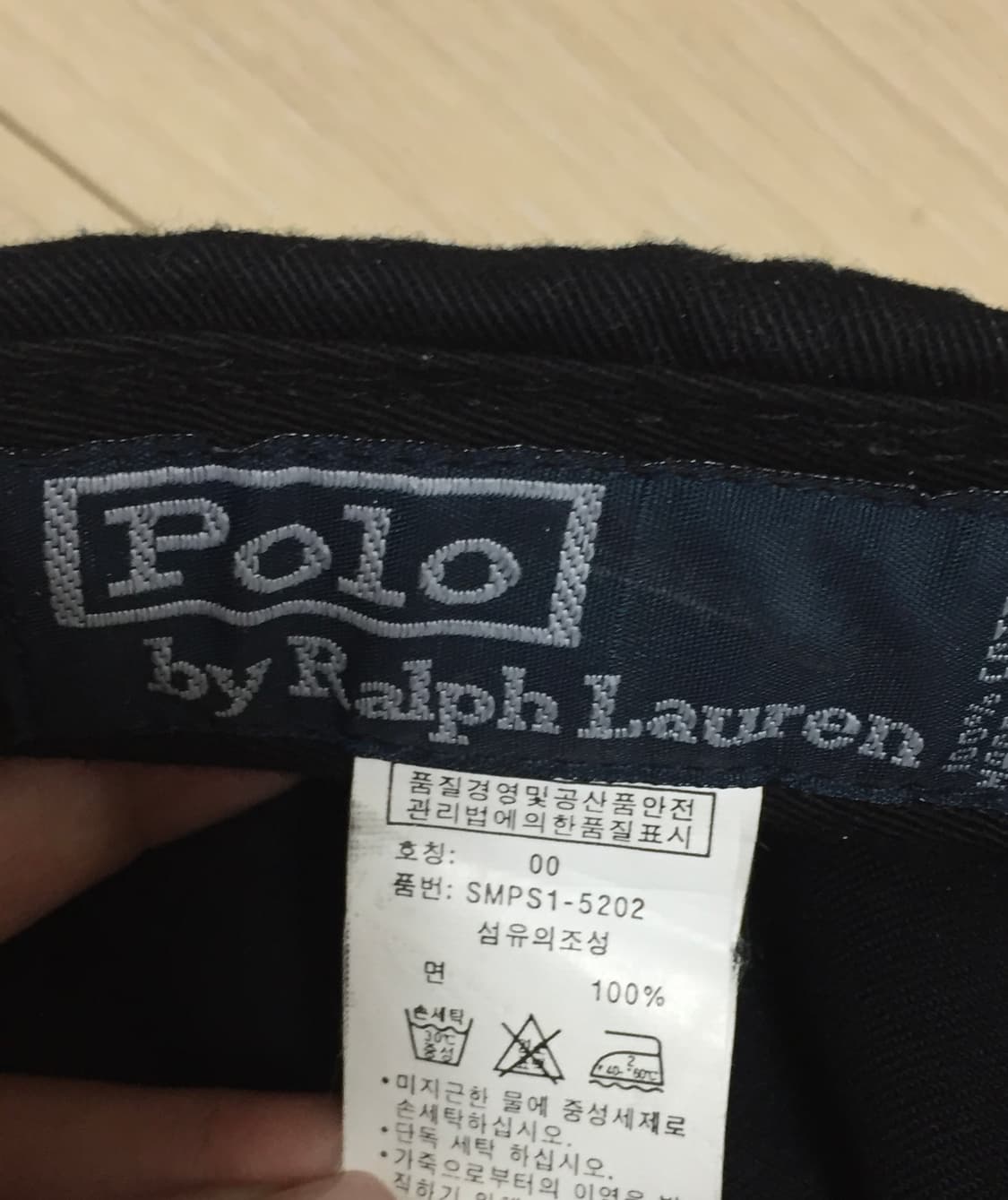 폴로 랄프로렌 블랙 캡 상품이미지3