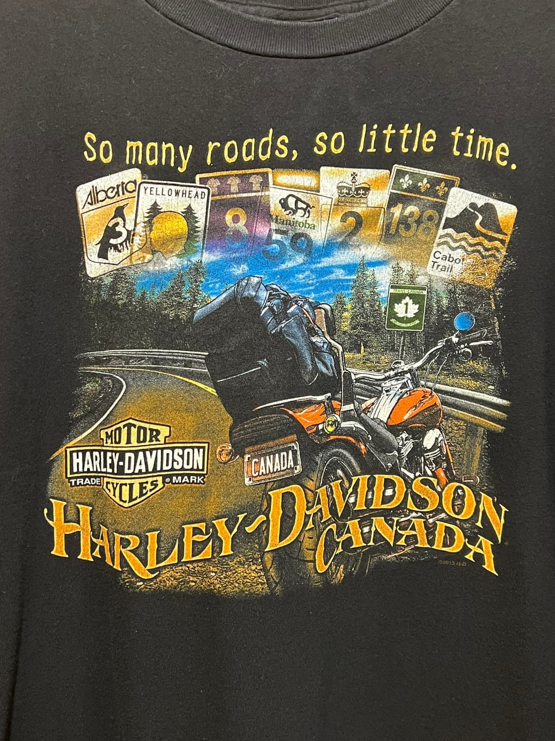 [3XL] 할리데이비슨 캐나다 Saint John 반팔 티셔츠 상품이미지5