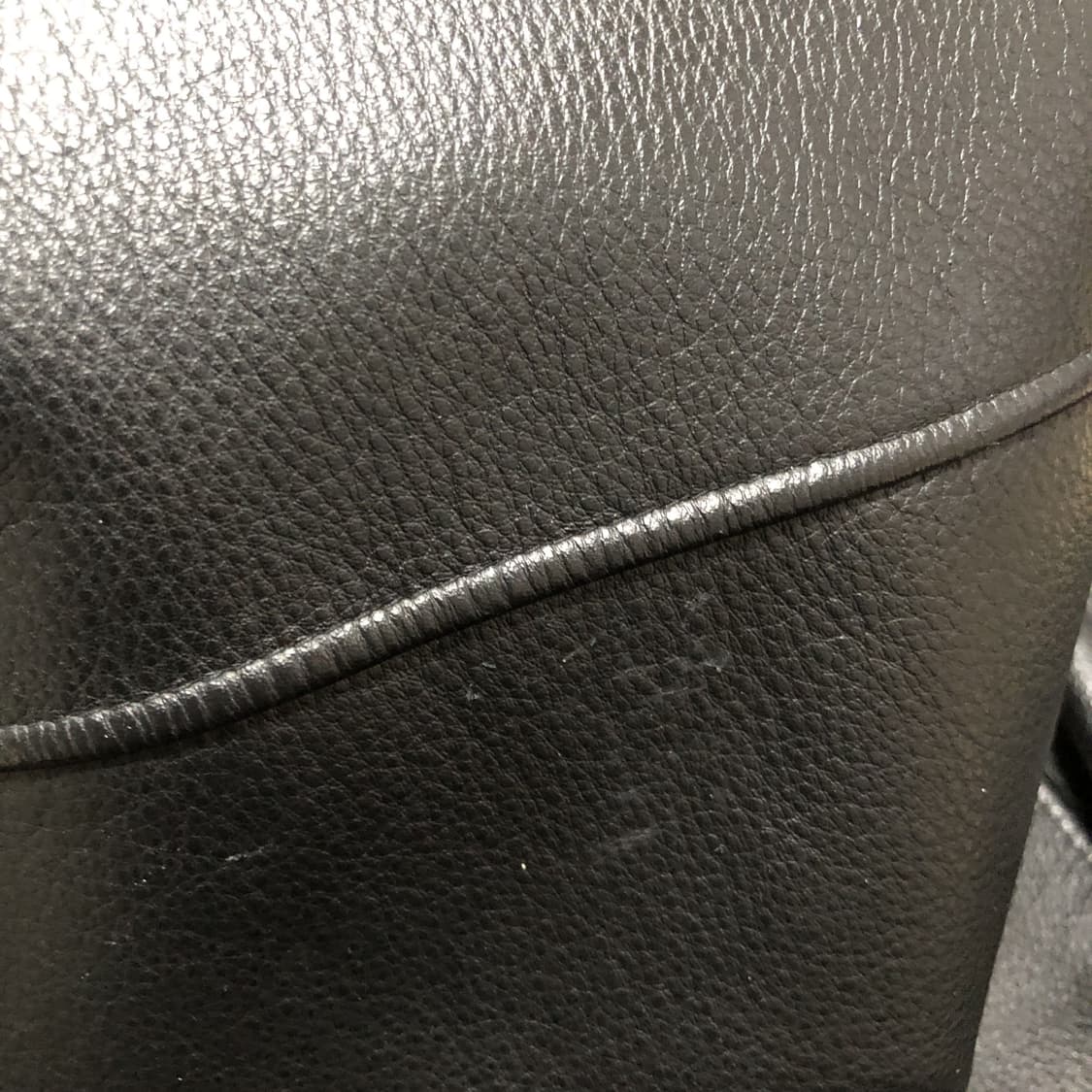 (M) 광희 가죽 시장 소가죽 카우 하이드 카라 집업 자켓 상품이미지10