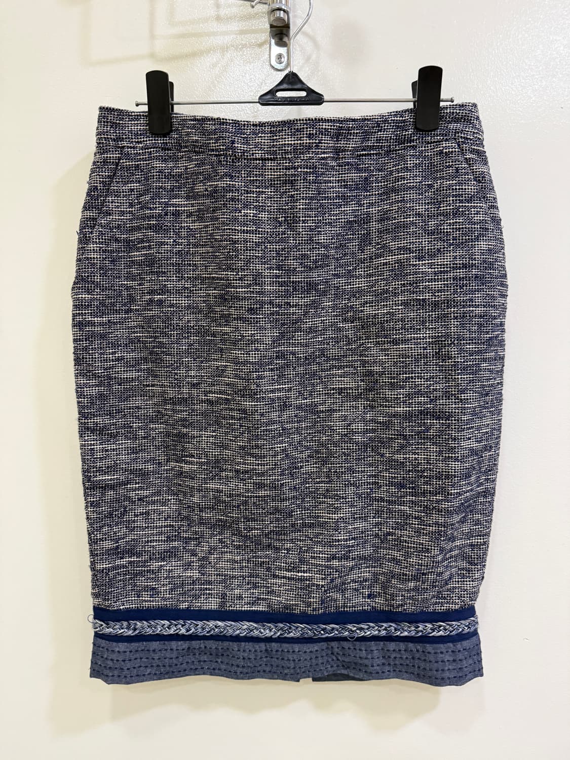 알마니진 트위드 스커트(정품) 상품이미지2