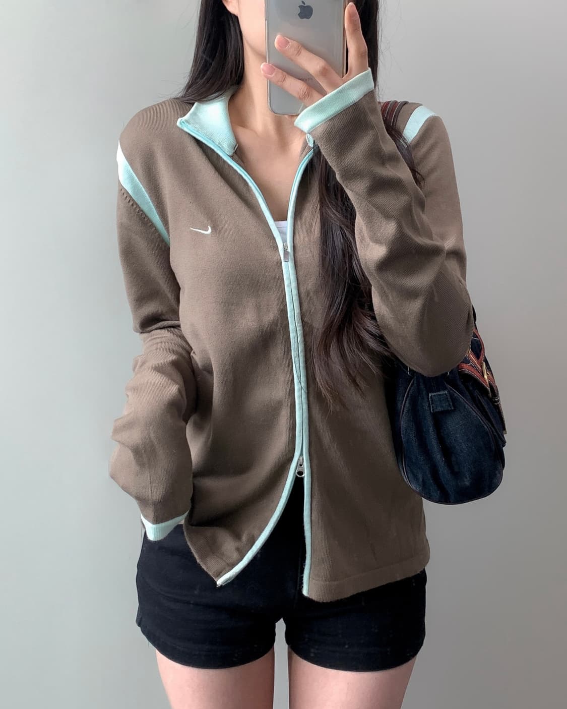 나이키 니트 집업 상품이미지1