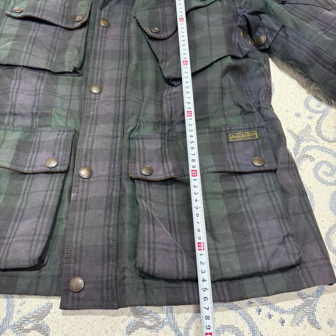 *Polo Ralph Lauren 블랙와치 타탄 왁스 자켓* 상품이미지4