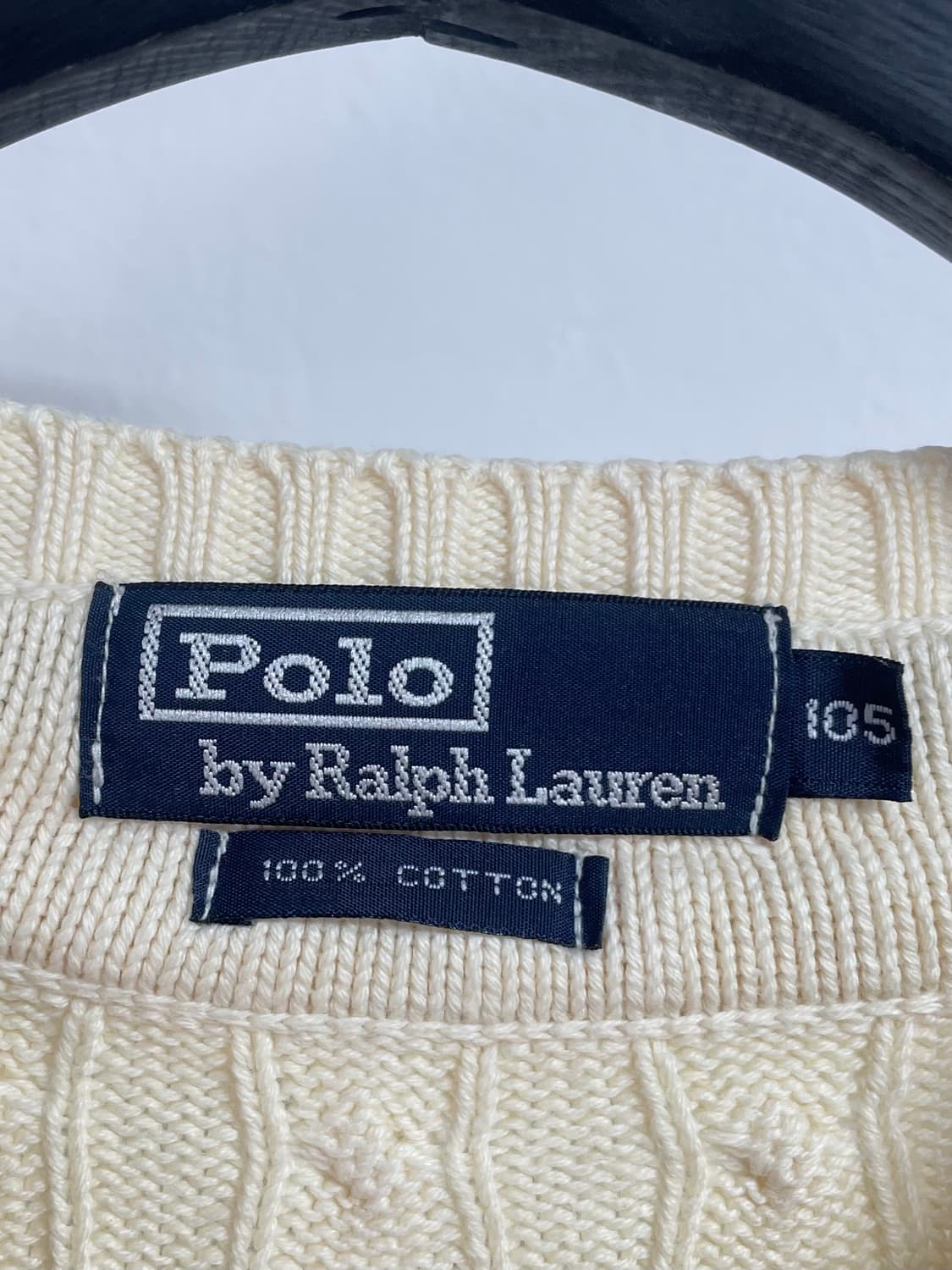 폴로 랄프로렌 케이블 크리켓 니트(on.332)   상품이미지5