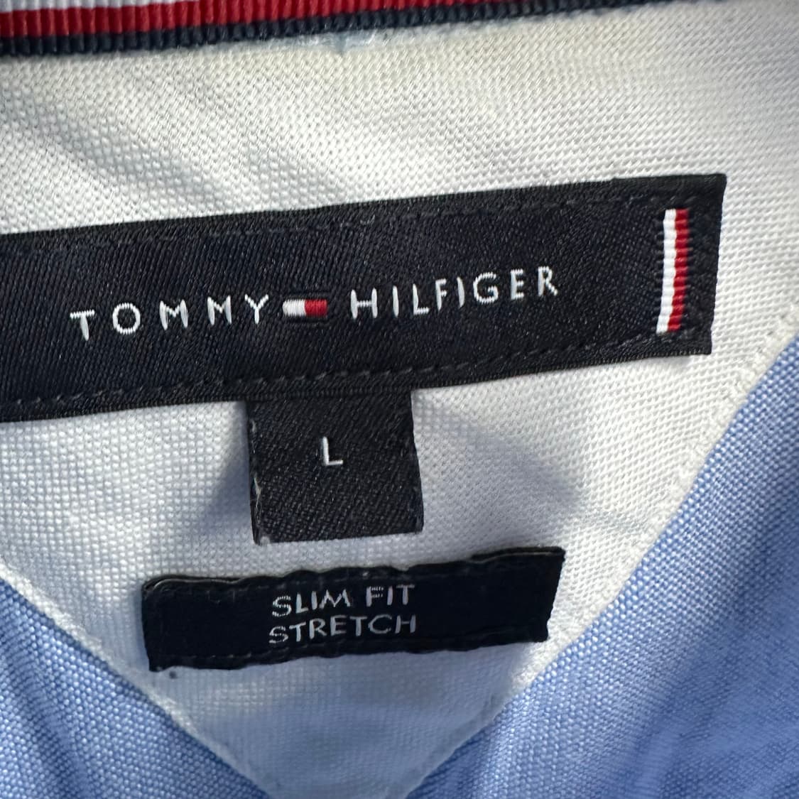 100 타미힐피거 남자 슬림핏 옥스포드 셔츠 상품이미지3