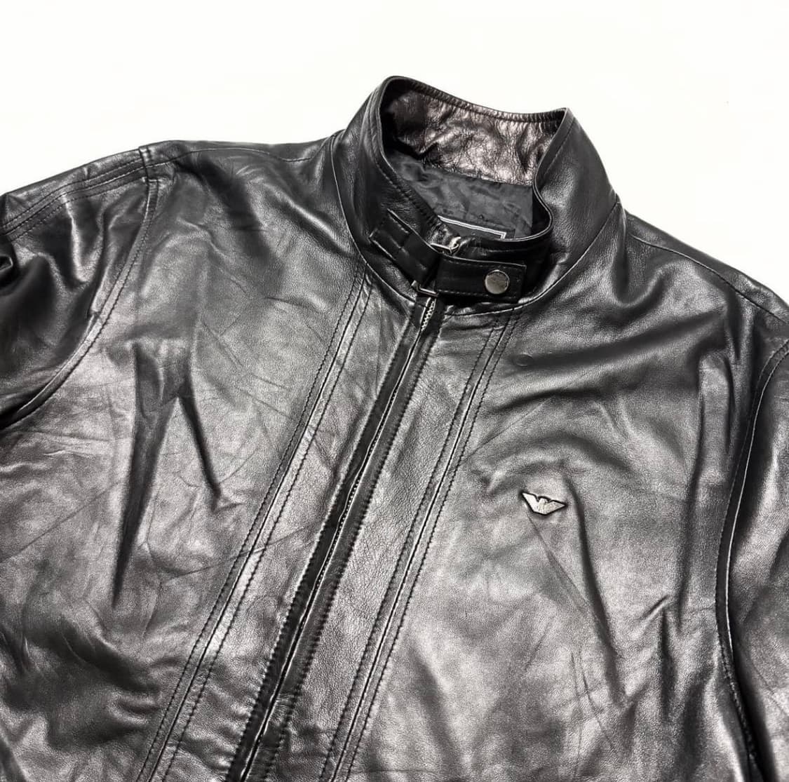 Giorgio Armani rleather jacket 상품이미지2