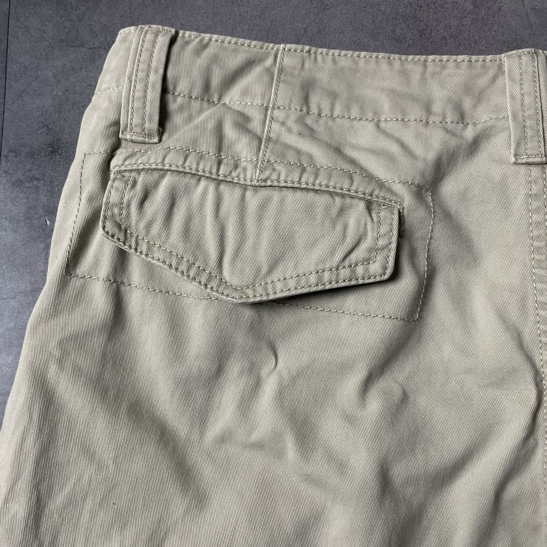 DENVER HAYES 빈티지 베이지 카고 하프 팬츠 A00773 상품이미지7