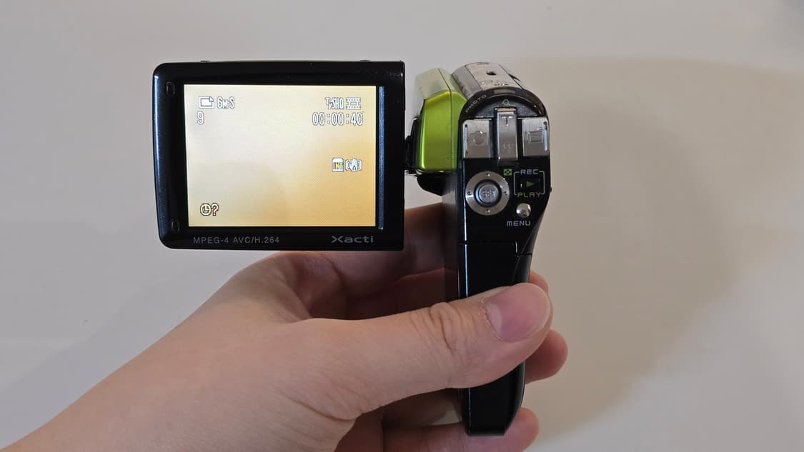 빈티지 카메라 디카 캠코더 산요 작티 DMX-CG65 / 작례 있음 상품이미지2