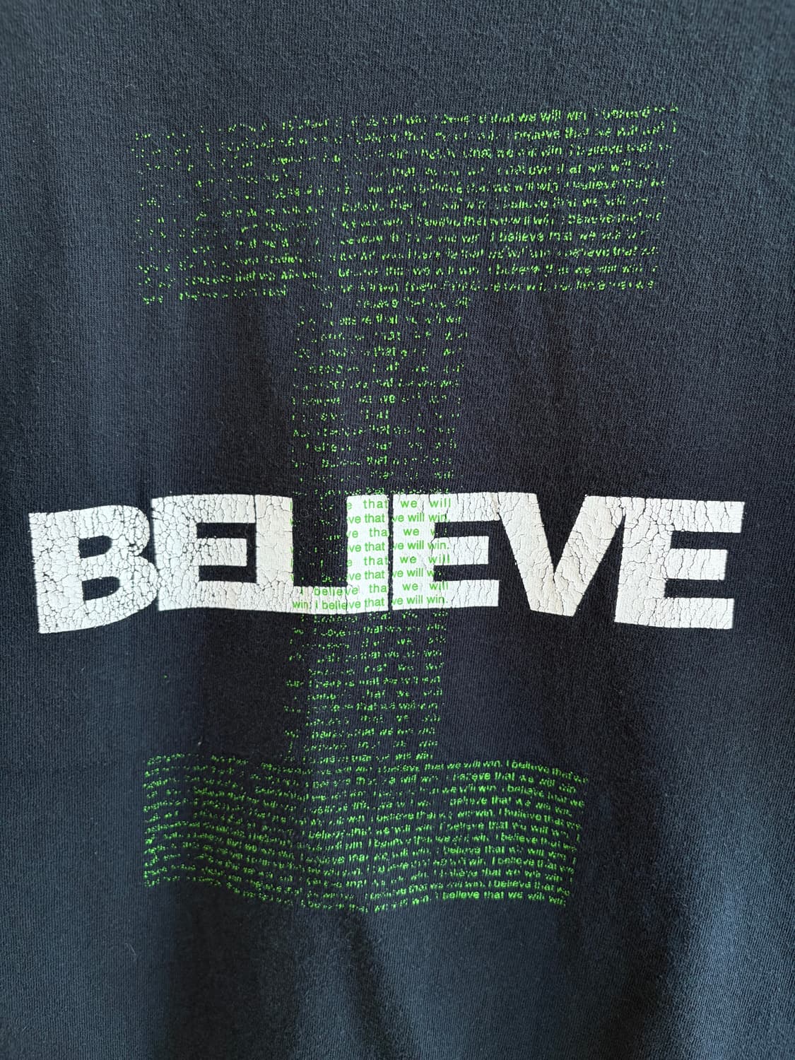 빈티지 Believe 티셔츠  상품이미지6