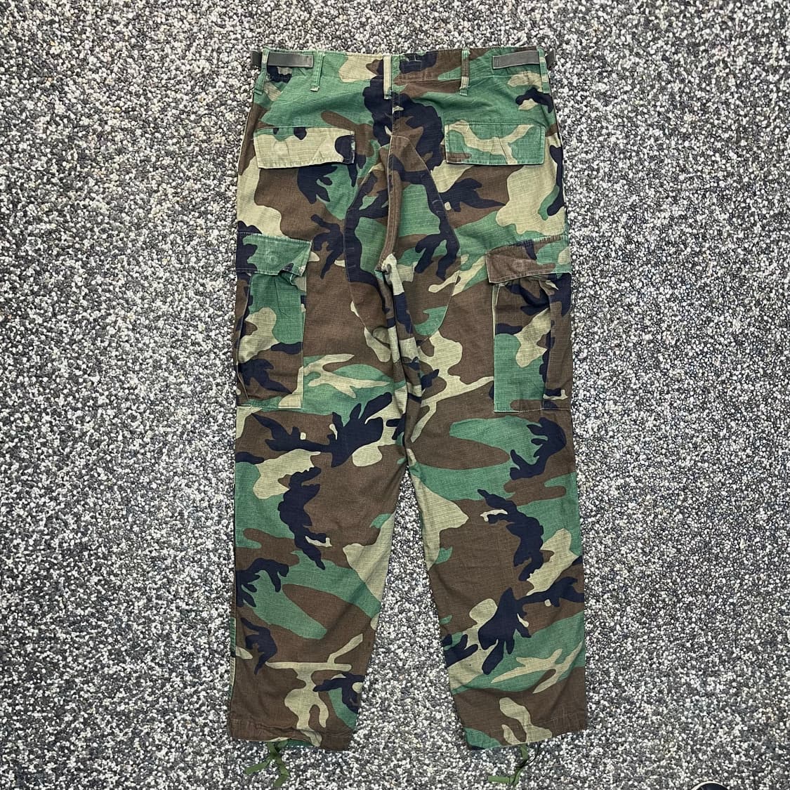 90s 프로퍼 우드랜드 BDU 카모 카고 팬츠 (32) 상품이미지4