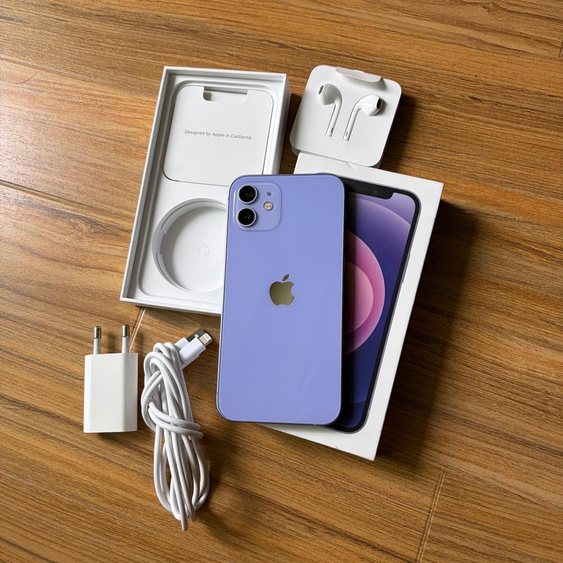 아이폰12 퍼플 공기계 상품이미지2