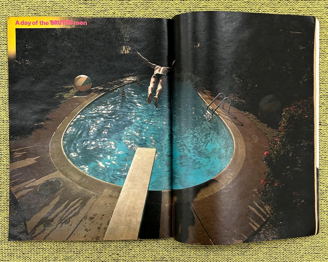 BRUTUS 브루터스 1980년 창간호 일본잡지 해외잡지 희귀 빈티지  상품이미지3