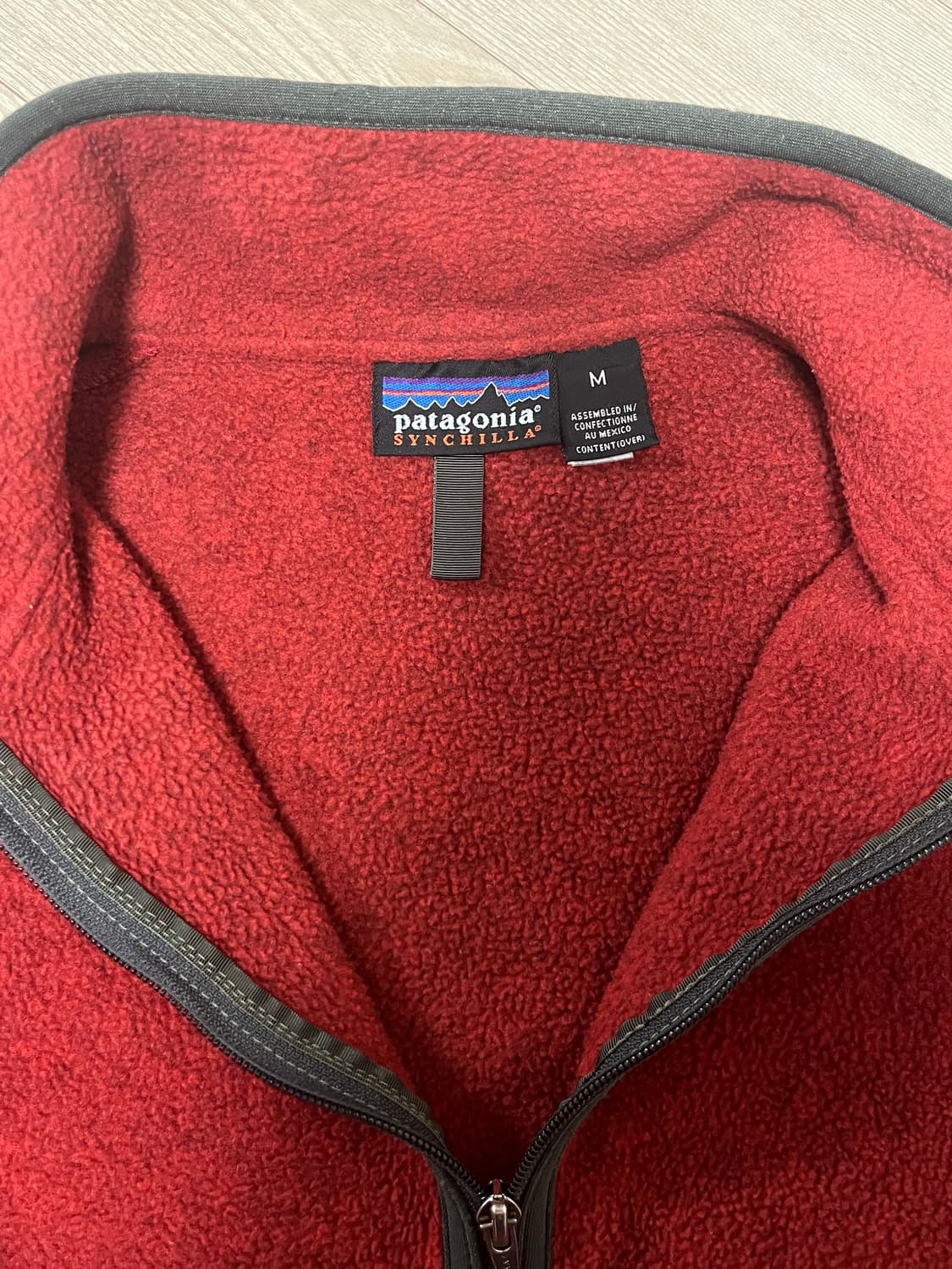 파타고니아 신칠라 마수피얼 레드M 상품이미지2