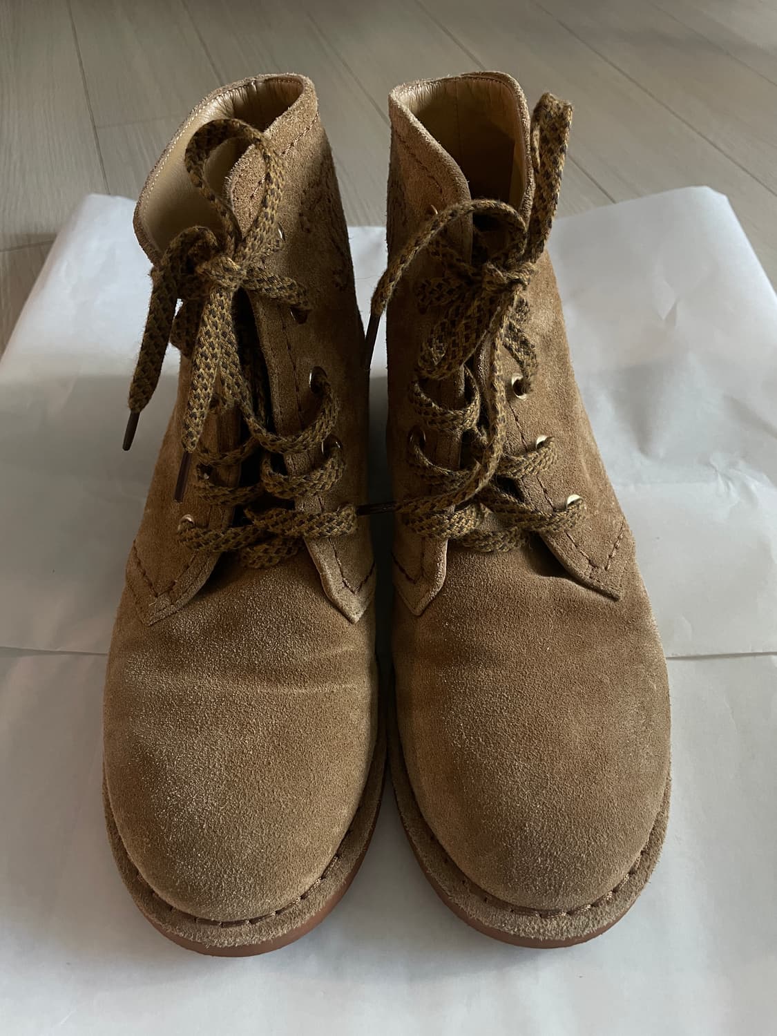 CHANEL 샤넬 스웨이드 부츠 36 (230) 상품이미지5