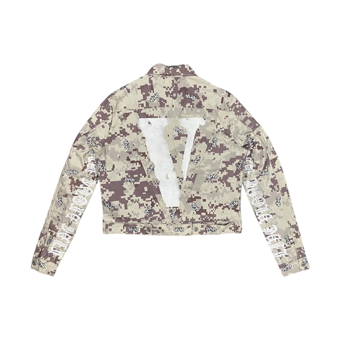 브이론 프렌즈 LVDV 데님자켓 디지털 카모 미판 미발매 상품이미지1