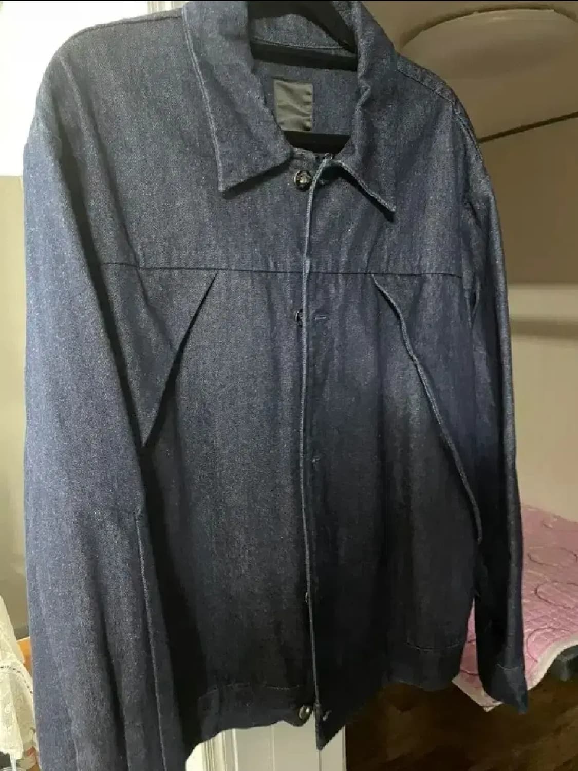 707studio INCISION DENIM TRUCKER[Blue] 상품이미지1
