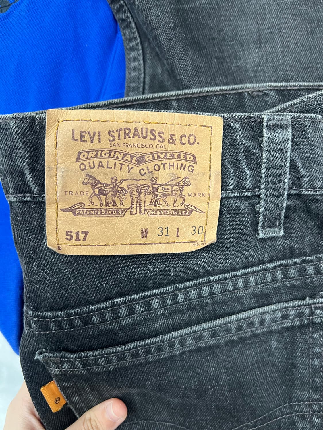 리바이스 흑청 팬츠 상품이미지3